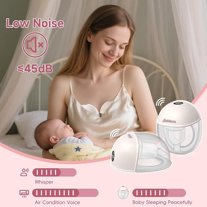 Breast Pump Hands Free, Wearable Breastfeeding Pump - Image 2
