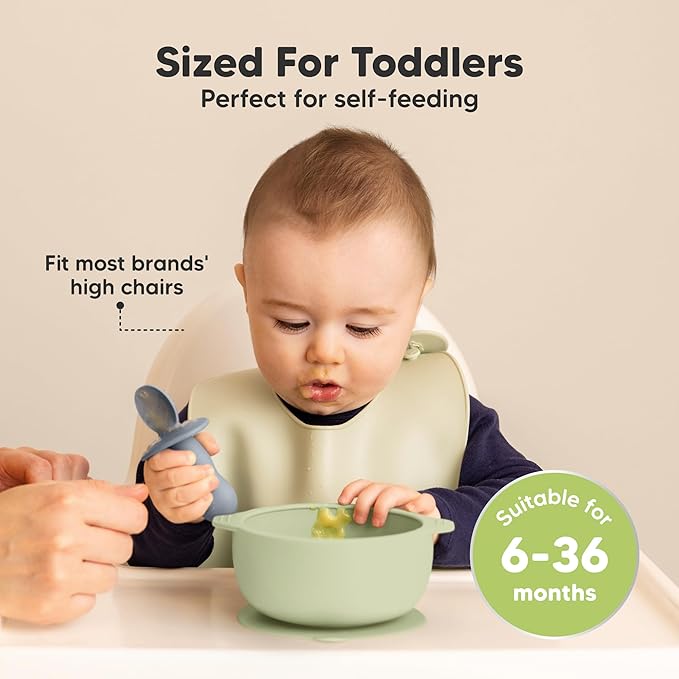 KeaBabies 2-Pack Baby Bowls - Image 3