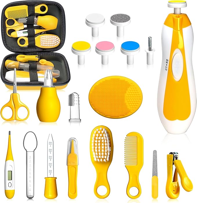 Baby Healthcare and Grooming Kit, Portable Baby Safety Care Set, Baby by UHFi