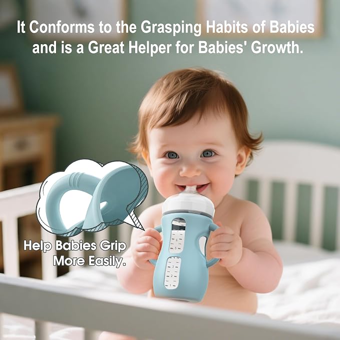 3PCS Philips Avent Glass Bottle Silicone Sleeves - Image 3