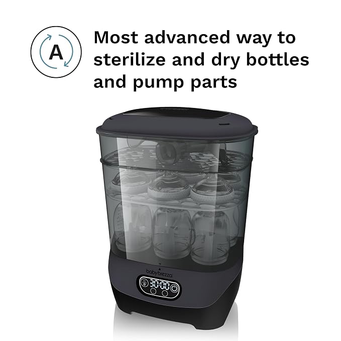 Baby Brezza Bottle Sterilizer and Dryer Advanced – 33% Faster - Image 9