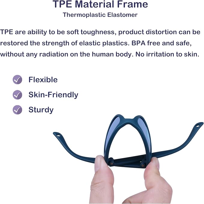 COCOSAND Flexible Baby Sunglasses - Image 3