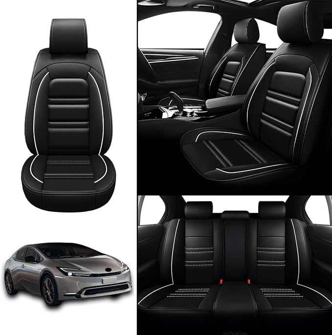 Seat Covers for Toyota Prius 2001-2025 | 5-Seats Leather Seat Covers - Image 2