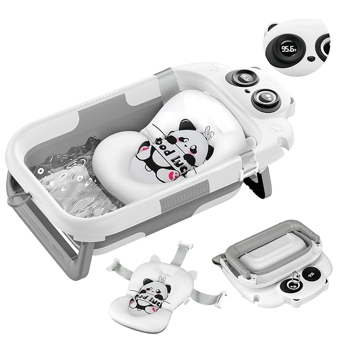 Collapsible Baby Bathtub for Newborn, Baby Bath Tub by Unknown
