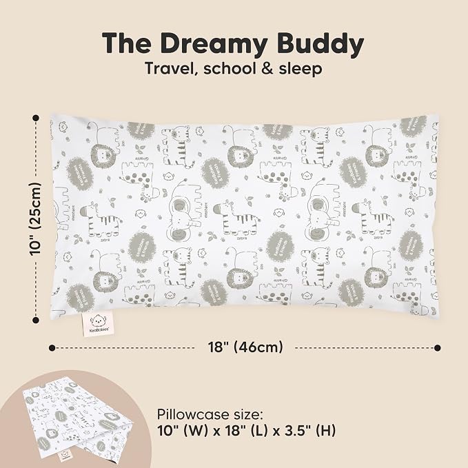 Toddler Pillow with Pillowcase - Image 3