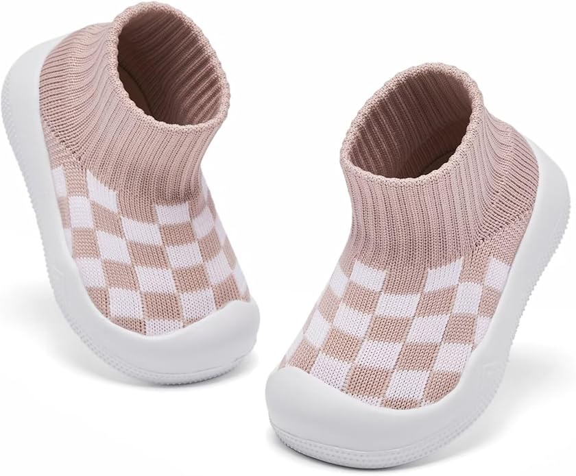 Eashi Baby Boy Girl Non-Skid Indoor Infant Walking Shoes Breathable Warm - Image 3