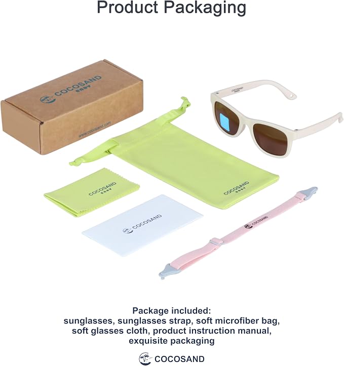COCOSAND Flexible Baby Sunglasses - Image 2
