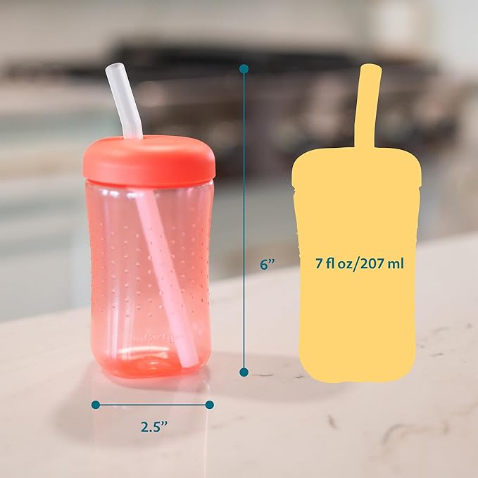 The First Years Squeeze & Sip Toddler Straw Cups - Image 5