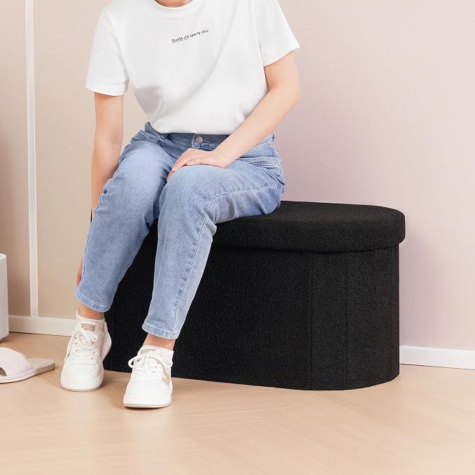 B FSOBEIIALEO Ottoman with Storage - Image 5