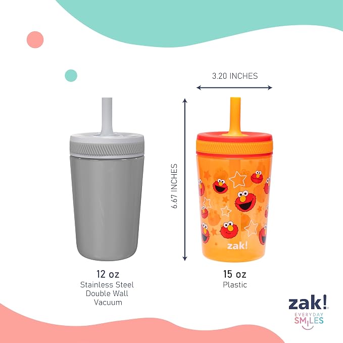 Zak Designs Sesame Street Kelso Toddler Tumblers - Image 8