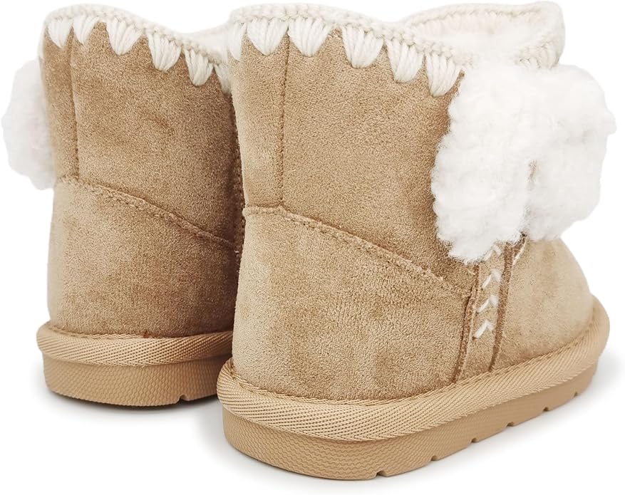 Baby Boots Winter Snow Booties Infant Boys Girls Outdoor Warm Shoes - Image 4