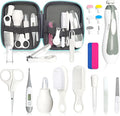 Baby Grooming Kit for Boys Girls Safety Newborn Nursery Essentials Grooming Set by Qunlionslife