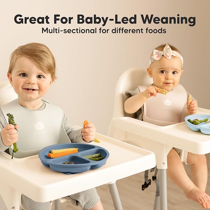 KeaBabies Suction Plates for Baby, Toddler - Image 8