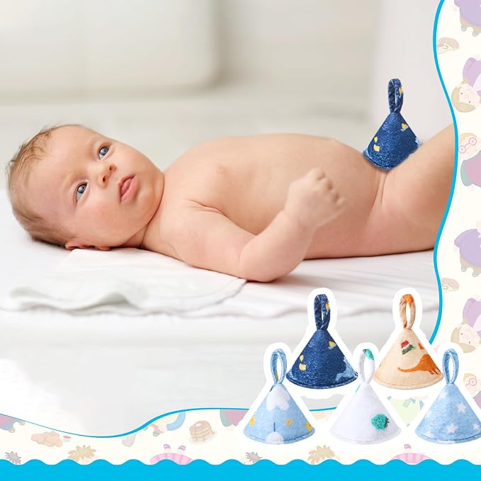 Suhine 10 Pcs Baby Boy Pee Shield Diaper Changing Accessory Reusable Pee Covers - Image 3