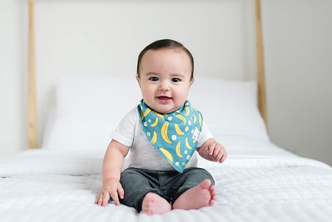 Copper Pearl 4 Pack Soft Cotton Baby Bibs - Image 4