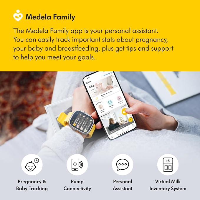 Medela Swing Maxi Hands-Free Double Electric Breast Pump, Easy and Intuitive - Image 13