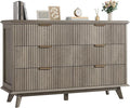 QUW Fluted Dresser for Bedroom by QUW