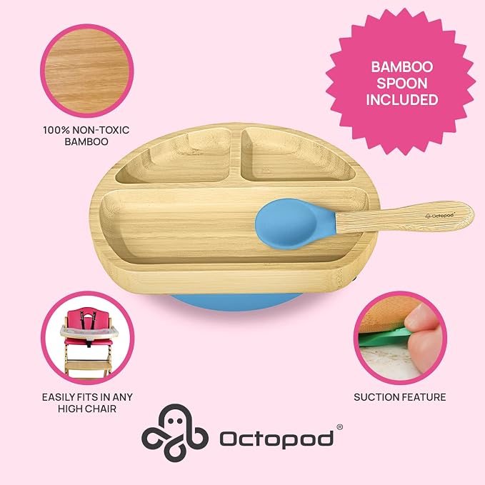 Abiie Octopod Bamboo Dish - Image 2