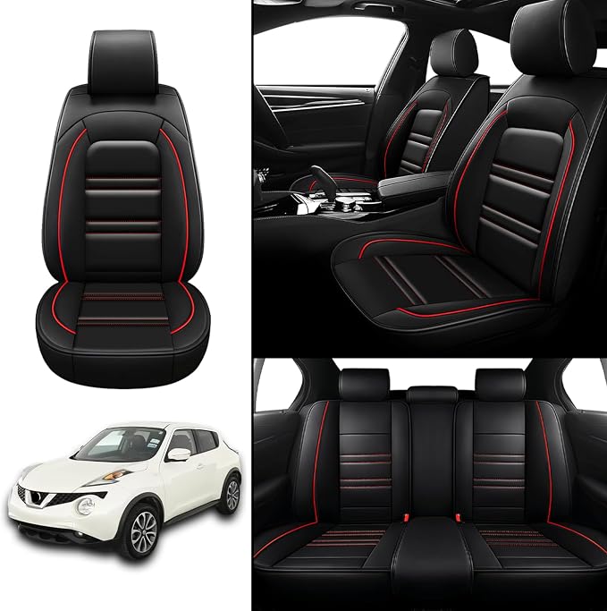Seat Covers for Nissan Car Juke 2011-2017 | 5-Seats Leather Seat Covers - Image 2