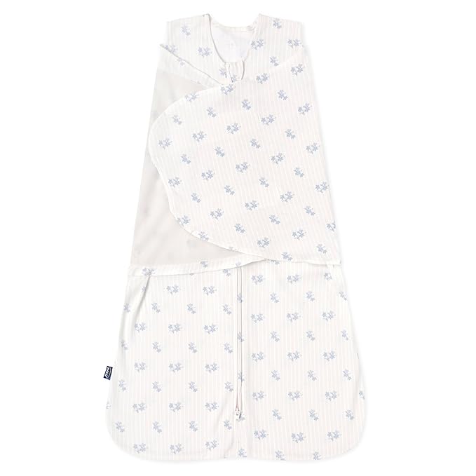 HALO 100% Cotton Sleepsack Swaddle, 3-Way Adjustable Wearable Blanket, TOG 1.5 by HALO