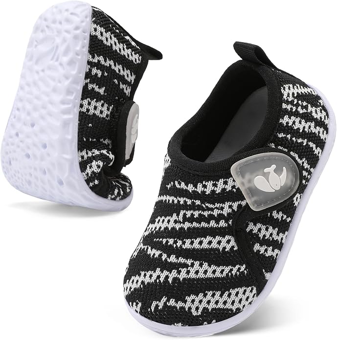 FEETCITY Baby Boys Girls First Walking Shoes Infant Sneakers Crib Shoes - Image 2