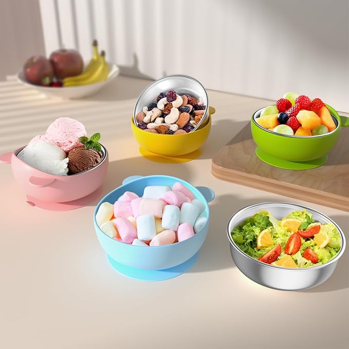 Stainless Steel Baby Bowls - Image 7
