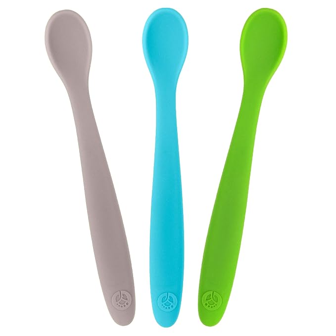 WeeSprout Silicone Baby Spoons by WeeSprout