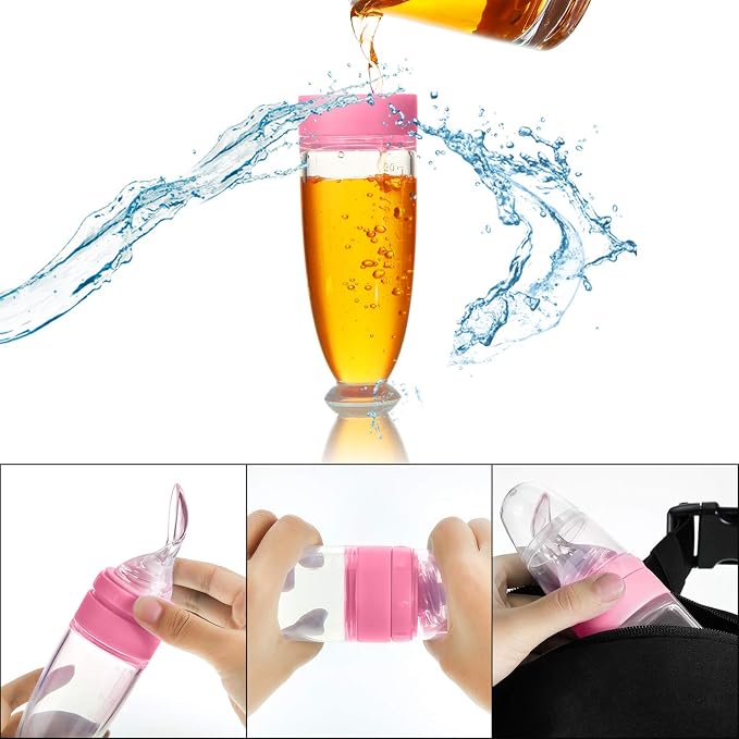 2 Pieces Silicone Baby Spoons Baby Feeding Spoon - Image 4