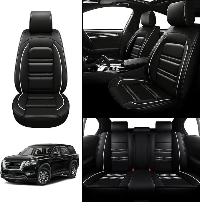 Seat Covers for Nissan Car Pathfinder 2000-2025 | 5-Seats Leather Seat Covers - Image 2