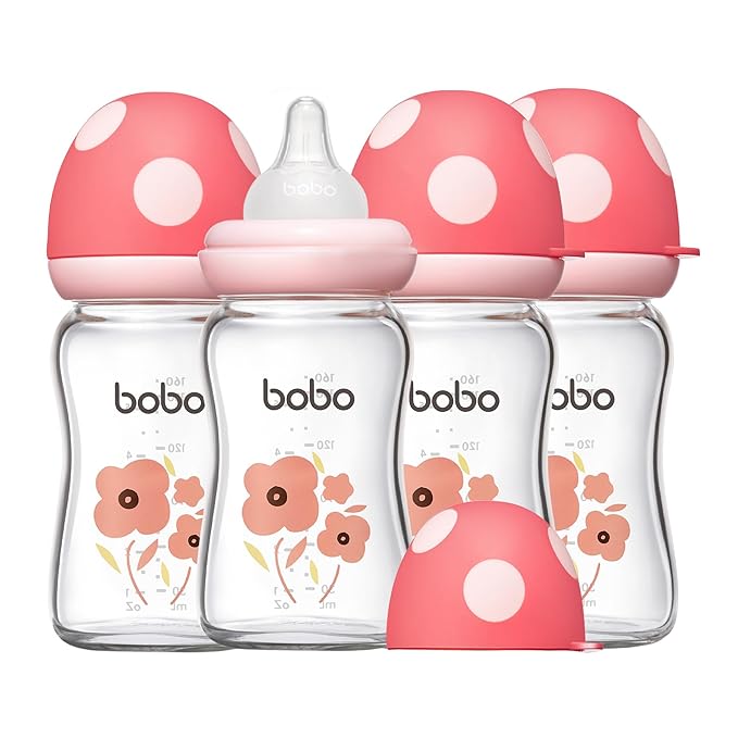 YOHKOH Natural Glass Baby Bottle by Home