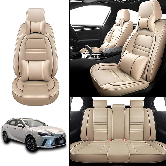 Car Seat Covers for Lexus Car rx350 2007-2024 | 5-Seats Seat Covers, Waterproof - Image 2