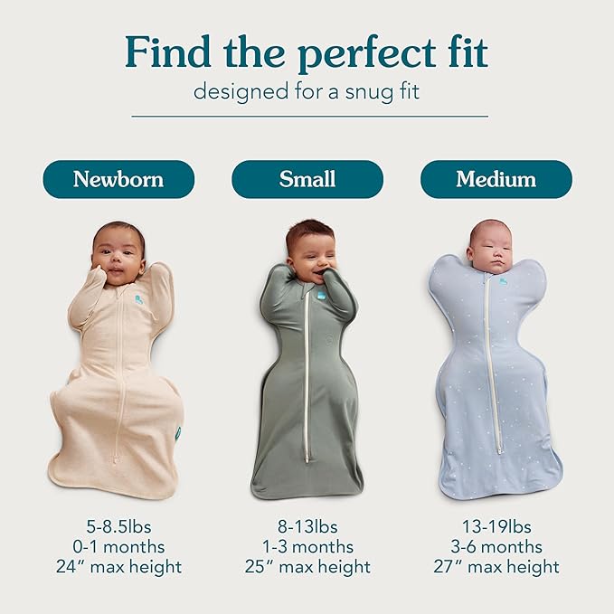 Love to Dream Swaddle UP, Sleep Sack 0-3 Months, Self-Soothing, Improves Sleep - Image 4