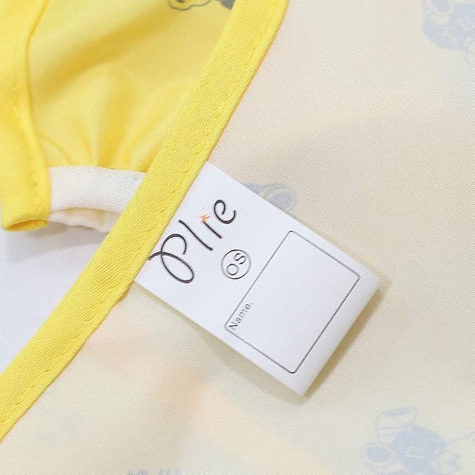 Long Sleeve Waterproof Bib for Toddlers – Feeding Smock for Baby Mealtime - Image 4