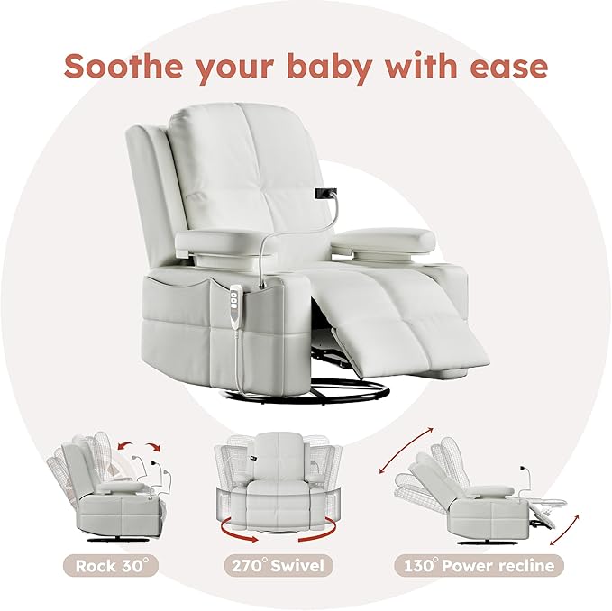 MAMAZING Oversized Rocking Chair Nursery - Image 6