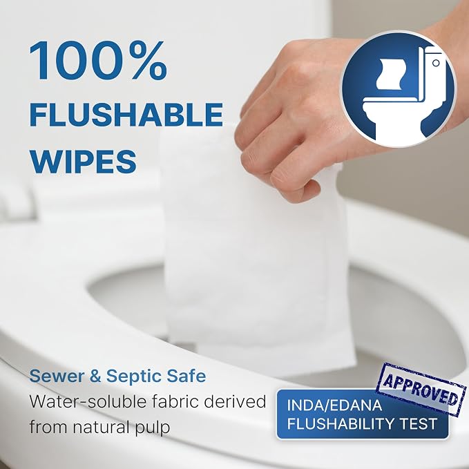 BEBESUP- Korea’s #1 Flushable Wipes- 100% Plant-Based Hypoallergenic - Image 4