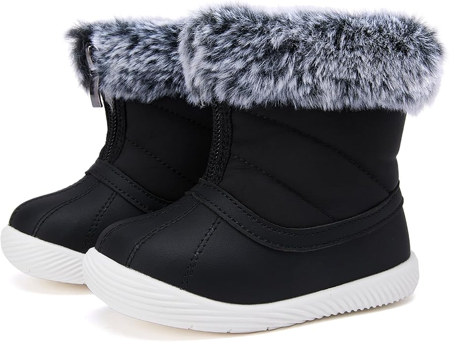 BMCiTYBM Baby Boy Girl Snow Boots Waterproof Winter Warm Booties Nonslip - Image 5