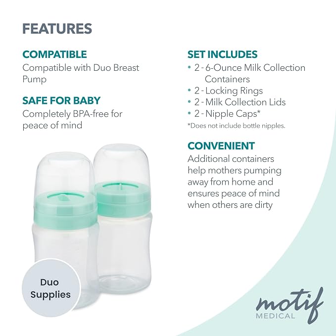 Motif Medical Breast Milk Storage Bottles - Image 3