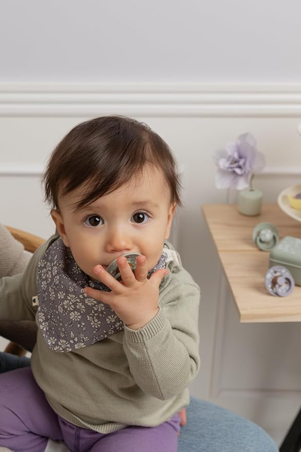 BIBS Colour Liberty Soother 2-Pack, BPA Free Dummy Pacifier, Round Nipple. - Image 6