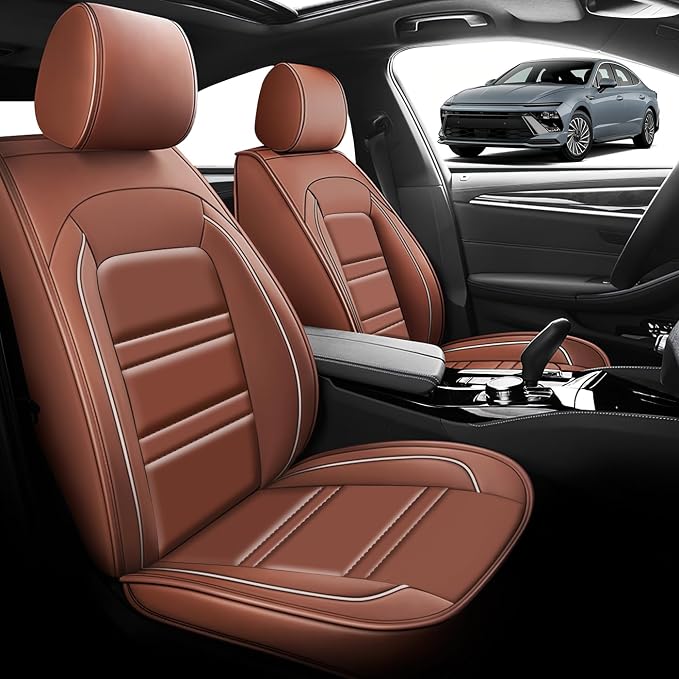 Seat Cover for Hyundai Car Sonata 2002-2025 | Car Seat Covers Front Seats - Image 2