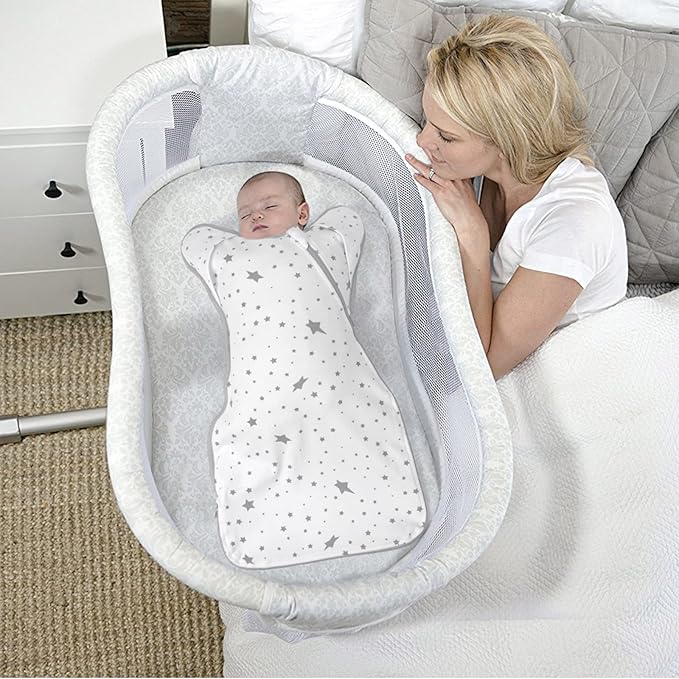 Premium Soft Cotton Swaddle Blanket Sleep Sack Arms Up 2 Packs 6-12 Months - Image 7