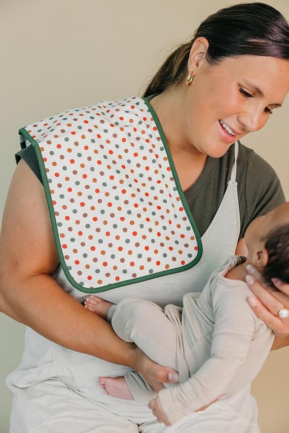 Copper Pearl Baby Burp Cloth Large 21''x10'' Size Premium Absorbent Triple - Image 3