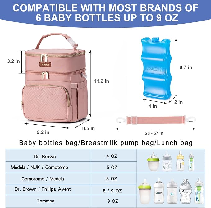 Insulated Breastmilk Cooler Bag - Image 4
