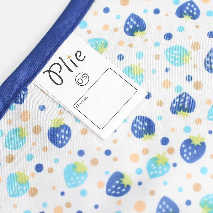 Short Sleeve Waterproof Bib for Toddlers – Feeding Apron for Mealtime, - Image 4