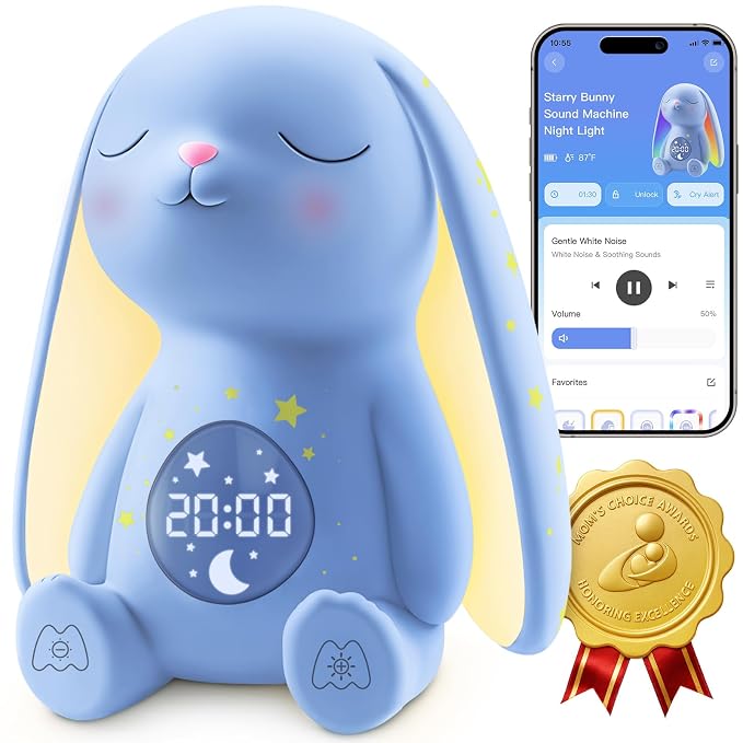 2025 Mom's Choice Awards | White Noise Sound Machine Baby by Mewaii