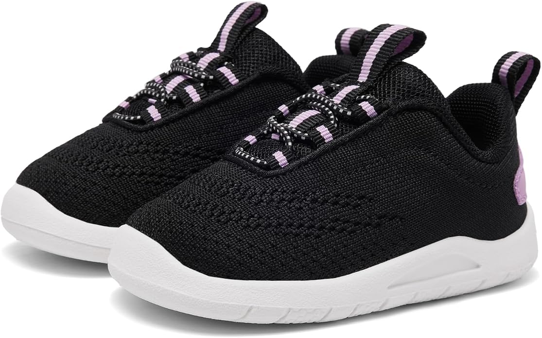 MORENDL Toddler Slip On Sneakers Baby Walking Shoes Non-Slip Breathable Unisex by MORENDL