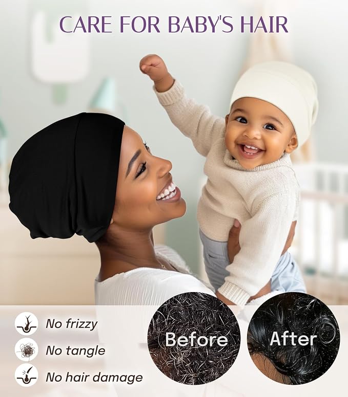 OLESILK Silk Baby Bonnet for 0-6 Months - Image 3