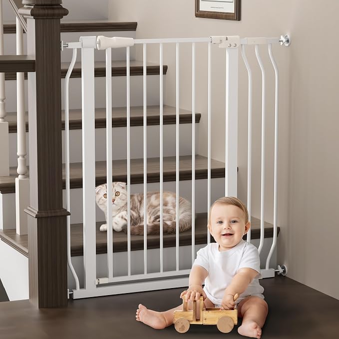 ELEVON Baby Gate for Stairs Doorways, Safety Pet Gate by ELEVON
