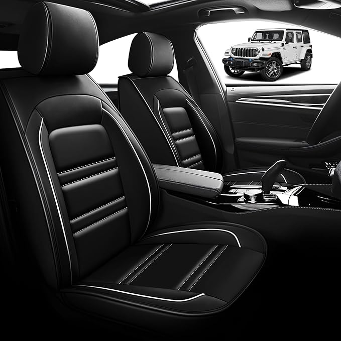 Seat Cover for JP Wrangler 2007-2025 | Car Seat Covers Front Seats, Waterproof - Image 2