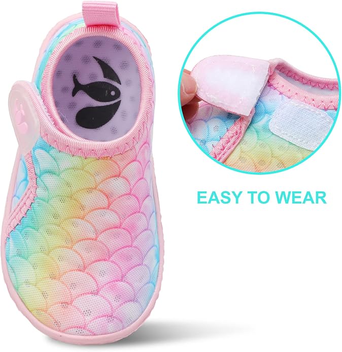JOINFREE Baby Toddler Water Shoes Boys Girls Sandals Barefoot Kids Breathable - Image 2
