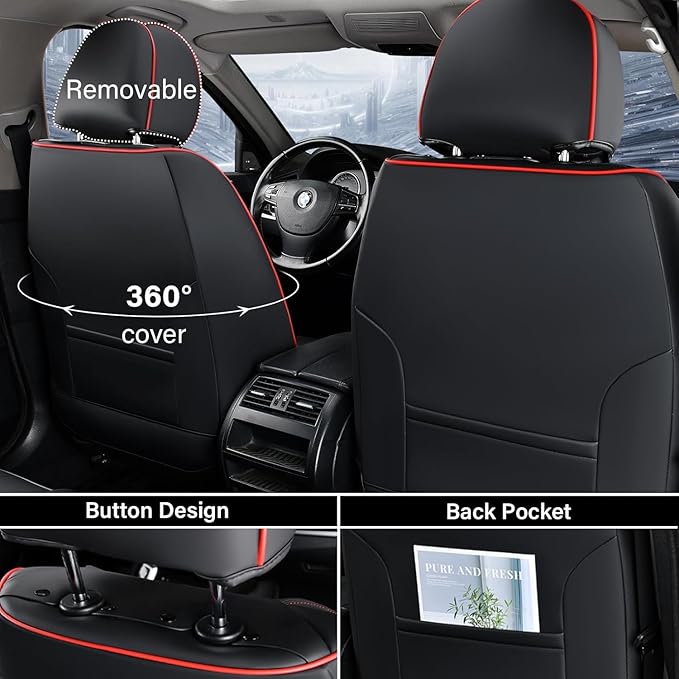 Coverado Seat Covers, Car Seat Covers Front Seats, Car Seat Cover, Car Seat - Image 2